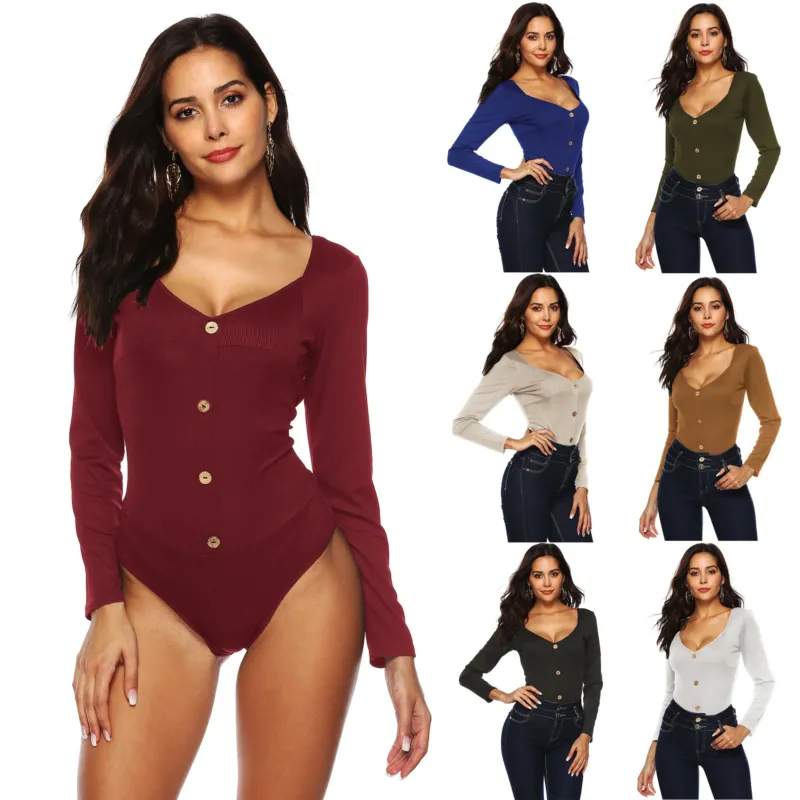 Damen Körperanpassendes Langarm-Body – Bodéline