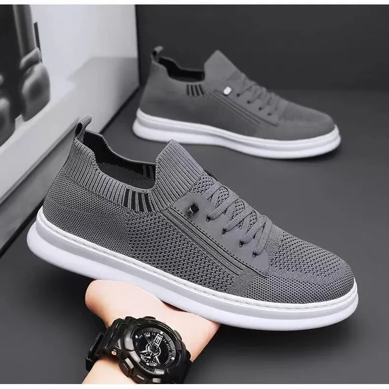 Damen Atmungsaktive Sneakers mit flexiblem Sockendesign und rutschfester Sohle – Névara